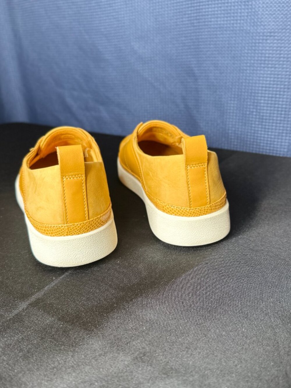 Vionic Slip-On Sneakers in Mustard Yellow - Picture 4 of 7